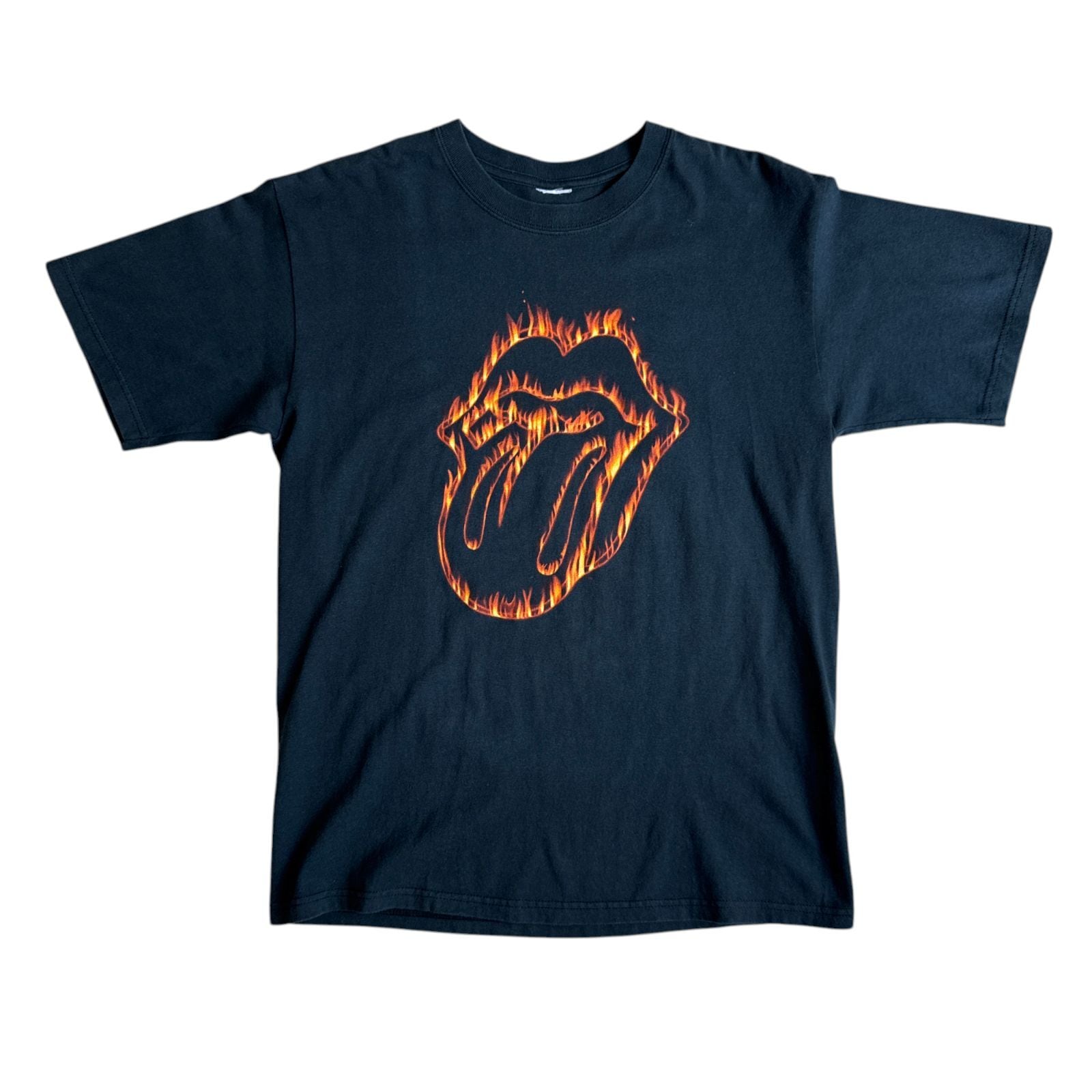 00s - 90s old stussy フラワースカル Tシャツ Lサイズ USA製 銀タグ