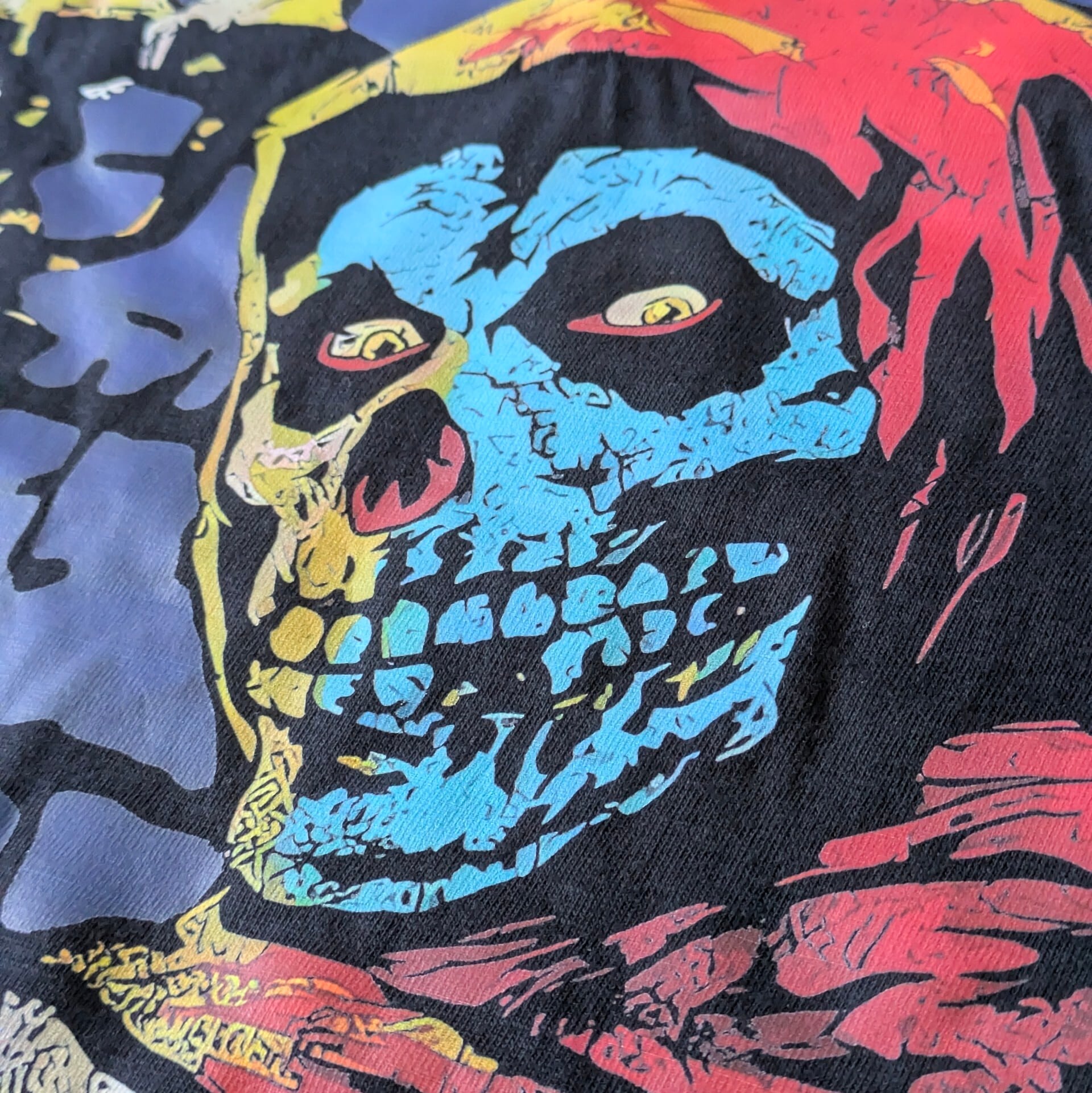 【 ミスフィッツ（ The Misfits ）】『 Crimson Ghost 』 Tシャツ / バンドT〚アメリカン雑貨 アメトイ〛