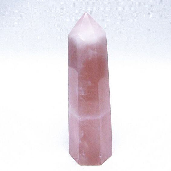ローズクォーツ 六角柱 一点物 142-7242