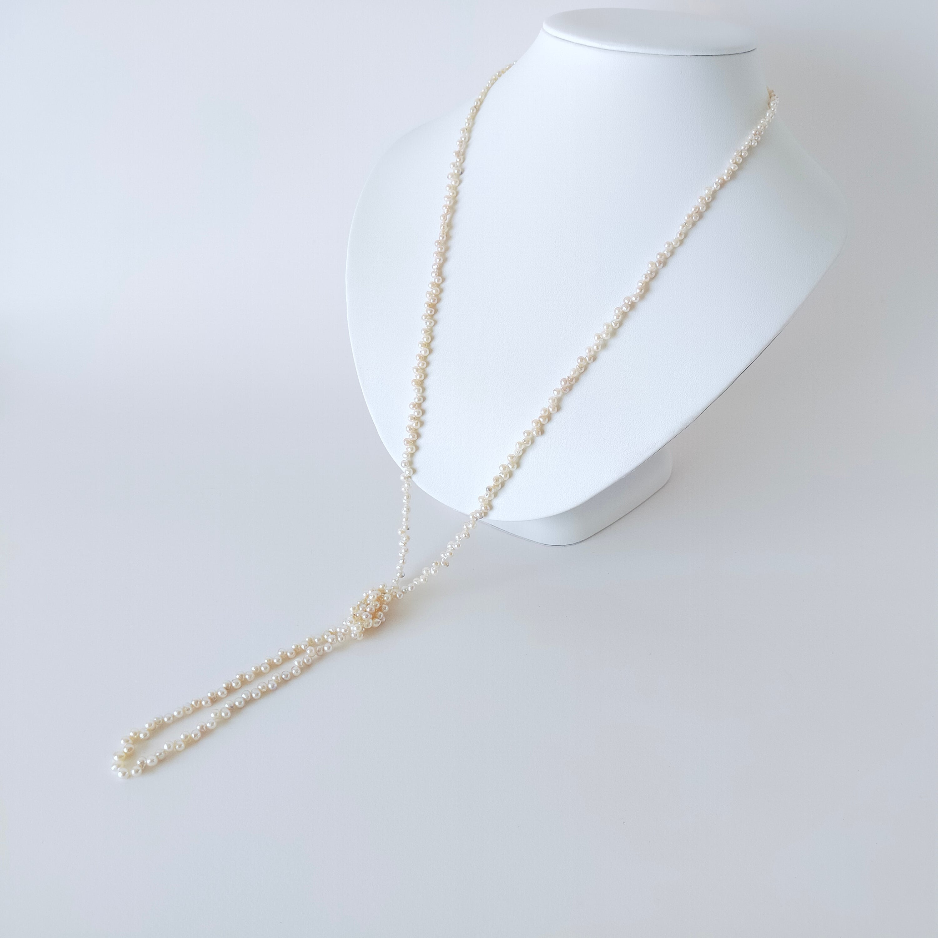 AKOYA] バロックベビーパール LONG NECKLACE | GRACE PEARLS