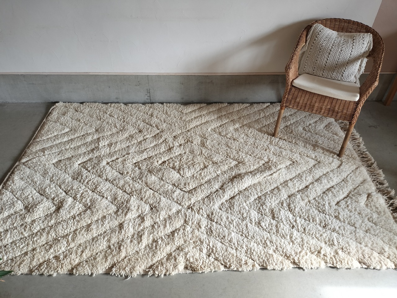 Moroccan rug  Beni Ourain No.558