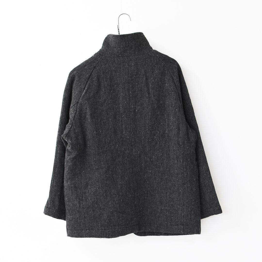 RINEN [リネン] 1/6ツィードヘリンボーン ラグランカバーオール