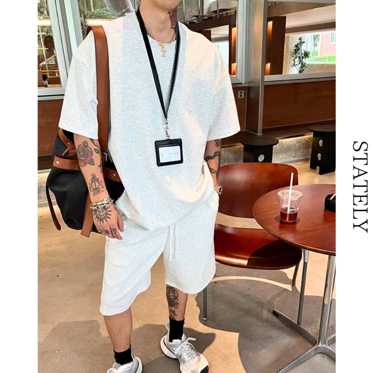 ミニマルRelax セットアップ/3color_ST23・画像4