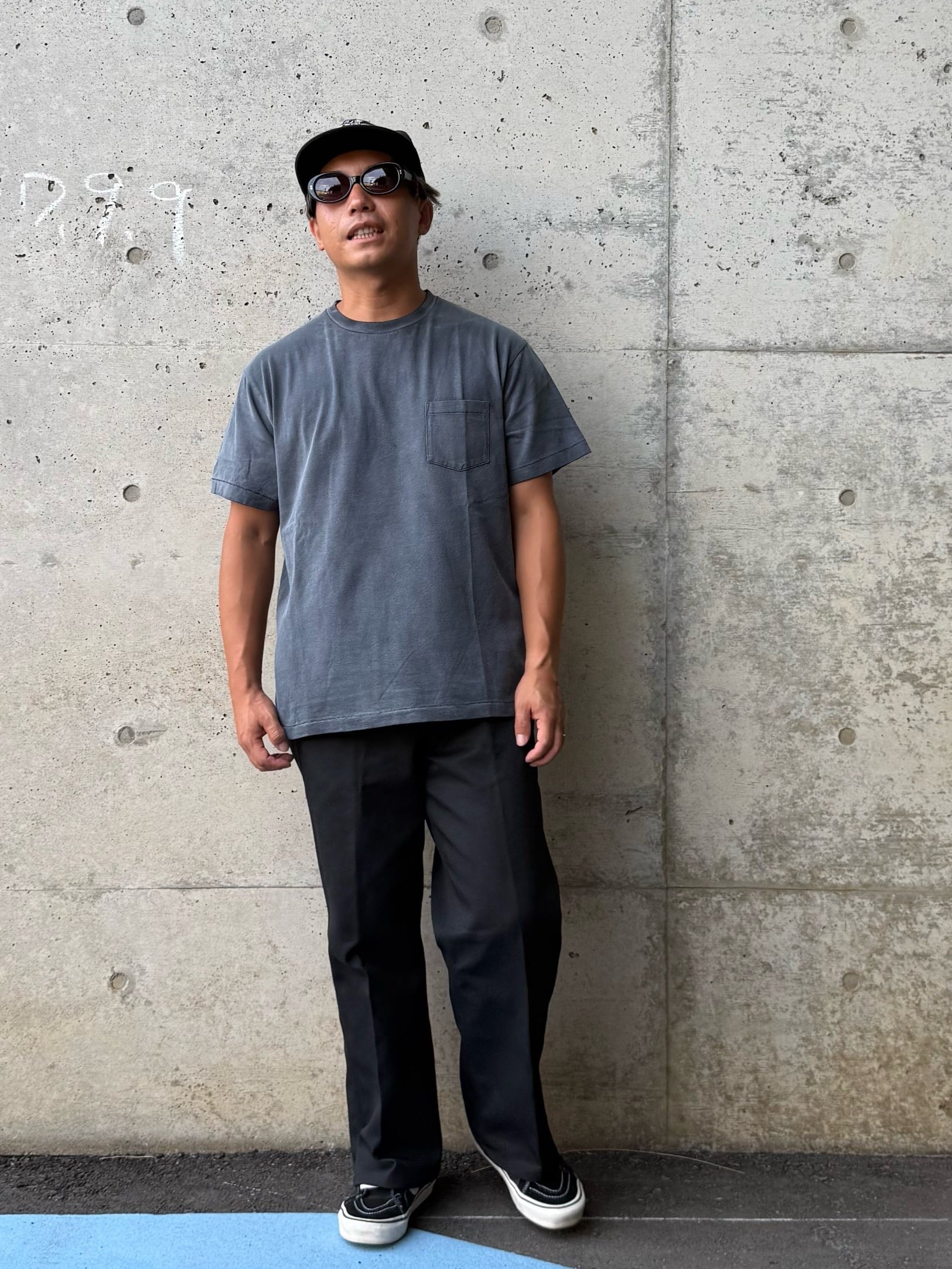 FJ SUPER SUNFADE BLACK POCKET Tシャツ 新品未使用 renewal! SUNFADE BLACK POCKET TEE | FJ