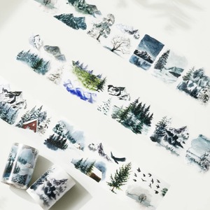 WT100 The Washi Tape Shop【Winter Whispers】型抜き マスキングテープ / PETテープ