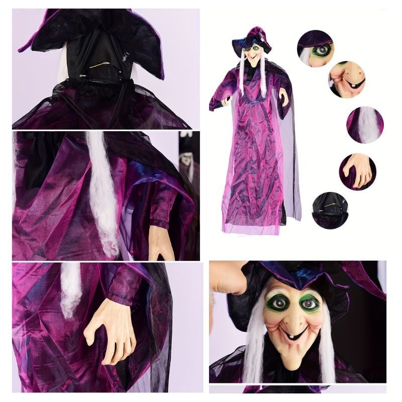 オブジェ 魔女 ハロウィン ハロウィーン インテリア 吊るし人形 置物