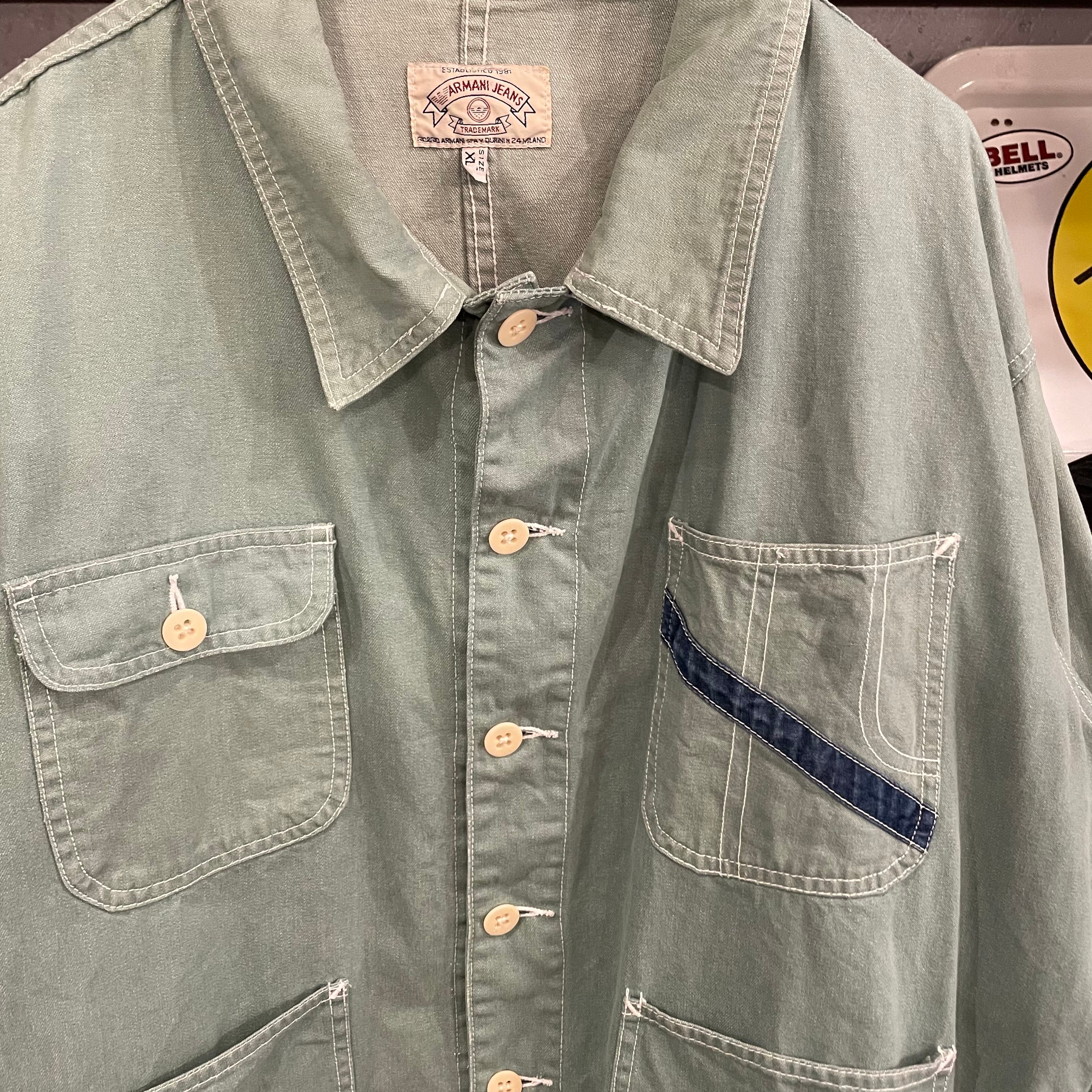 90-00s ARMANI JEANS Color Denim Jacket | VOSTOK