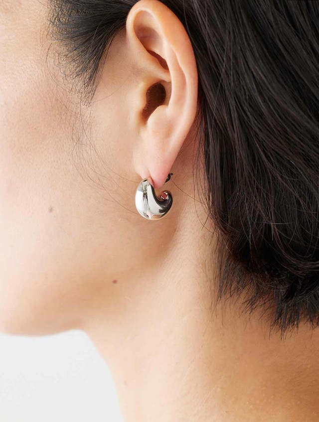 MARIA BLACK マリア・ブラック/Tryvann Pillow Pierced Earring - Silver