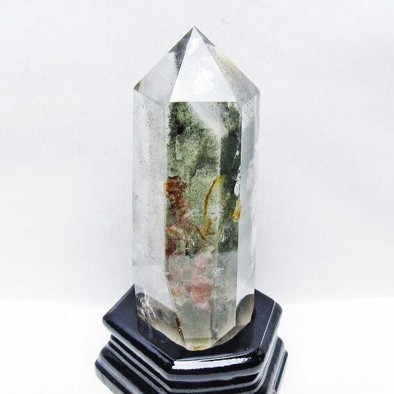 グリーンファントム 六角柱 台座付属 一点物 152-3830