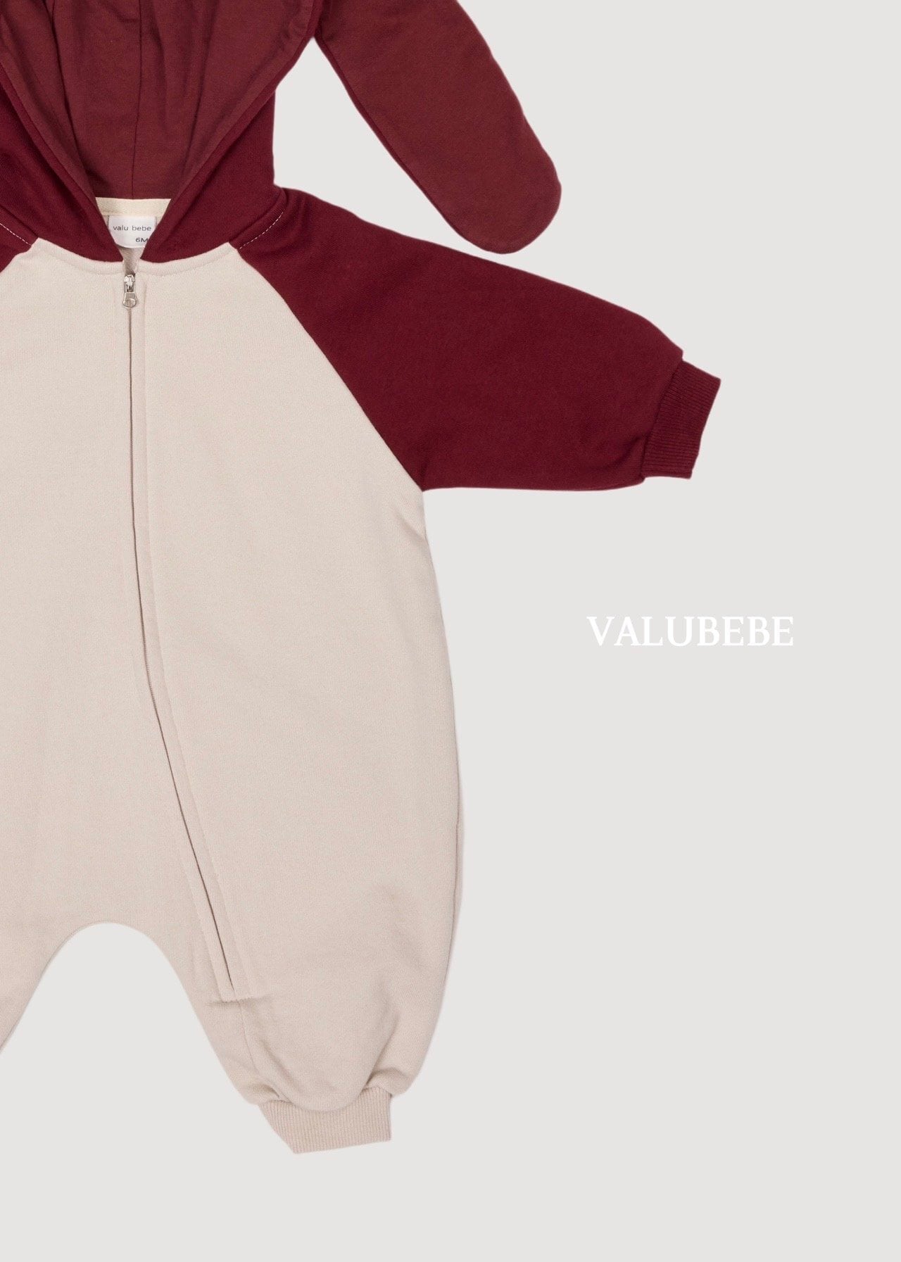 送料無料【予約】/ バニーフードジャンプスーツ / valubebe
