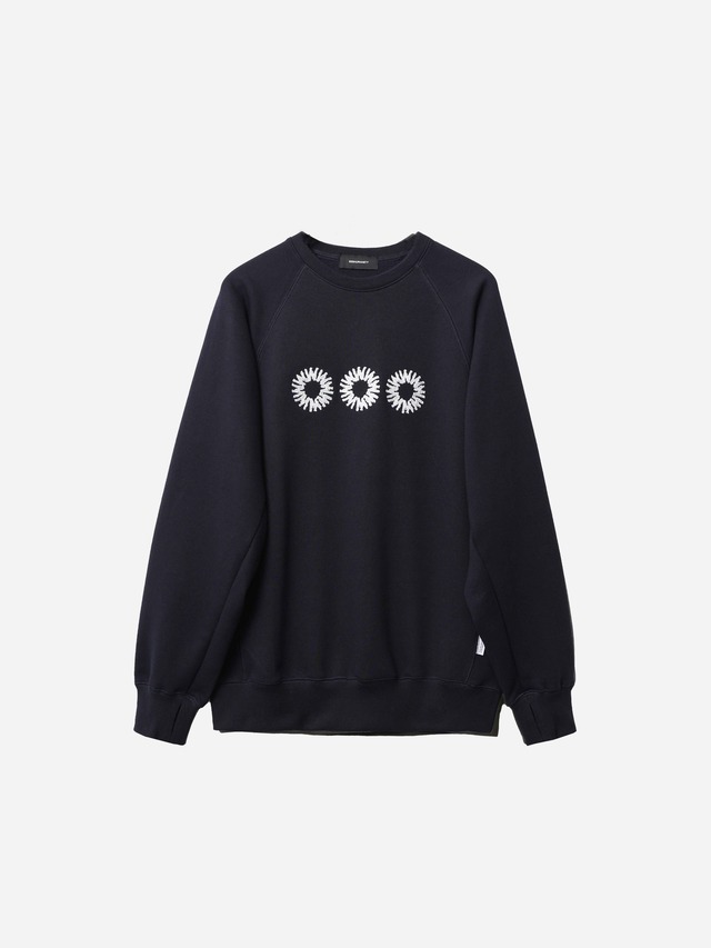 [999HUMANITY] EVD SWEAT MTM (DARK NAVY) 正規品  韓国 ブランド 韓国ファッション 韓国代行 999 ヒューマニティ HUMANITY 日本 店舗