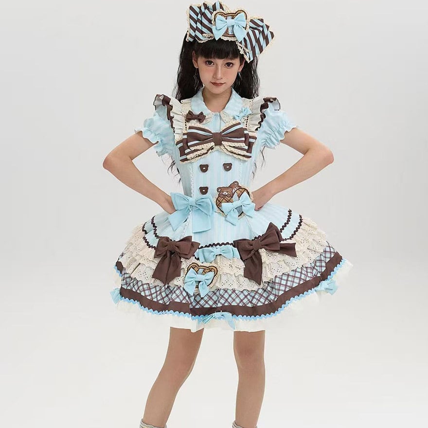 予約商品納期4か月】ゆめかわいい チョコミント カチューシャ ヘッド