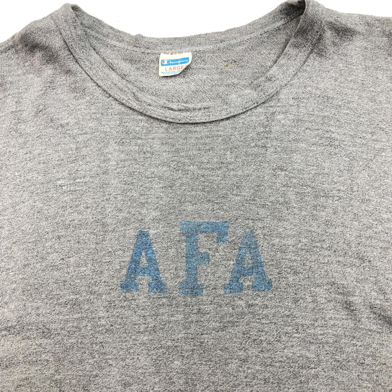 CHAMPION チャンピオン 70- 80年代 バータグ 後期 A.F.A AIR FORCE