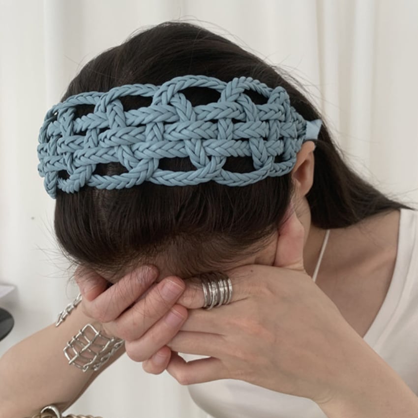 braided hair headband　J00478