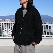 INTERIM /  KID MOHAIR ALPACA SHAGGY CARDIGAN