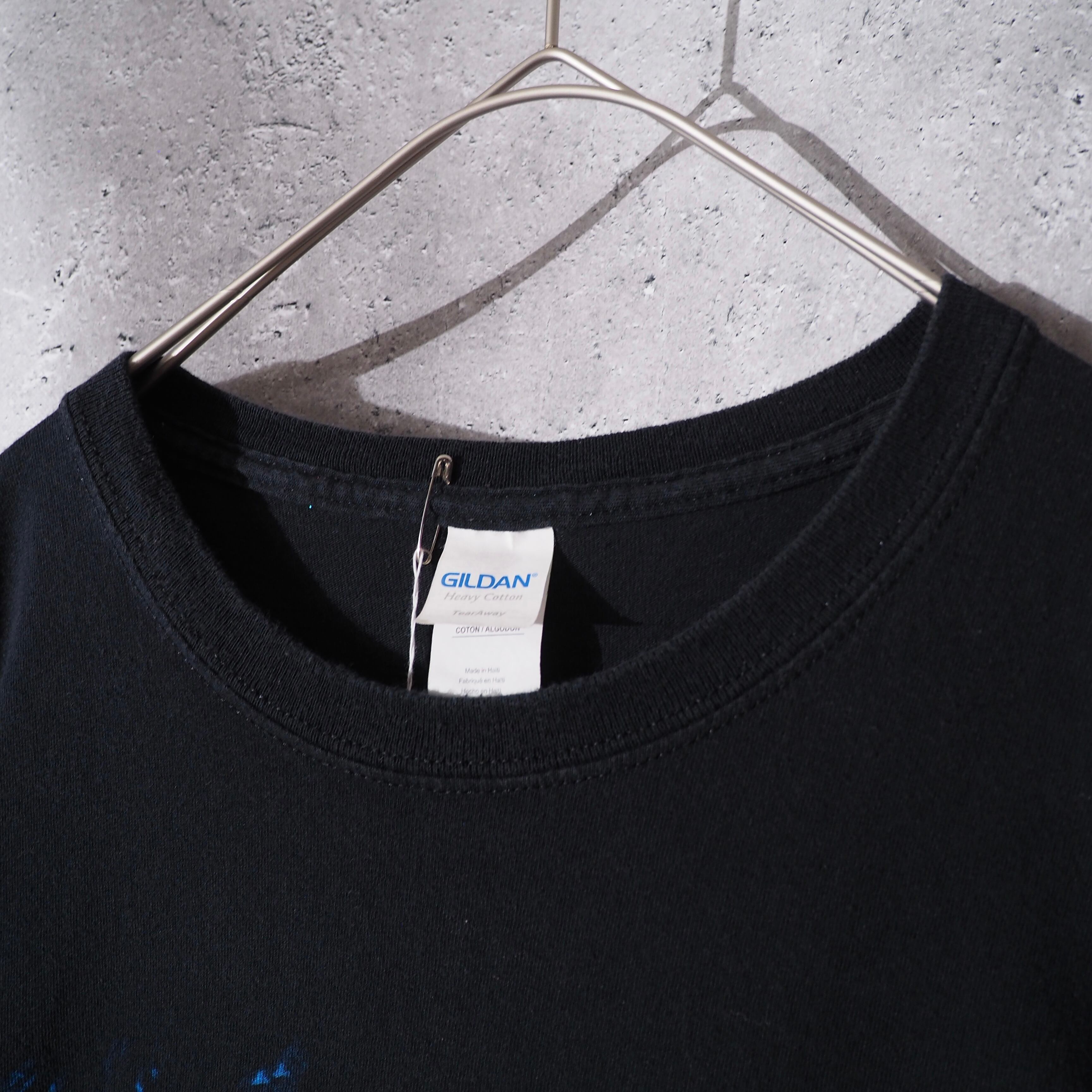 ” Ronnie milsap ” smoky mountain rain printed loose black Tee