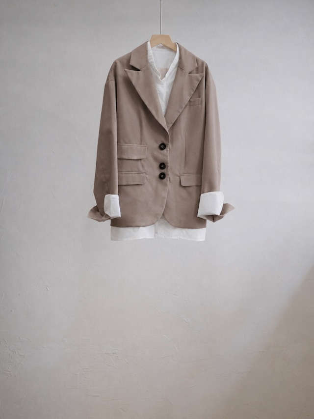 Three Three Layered Jacket / BROWN
