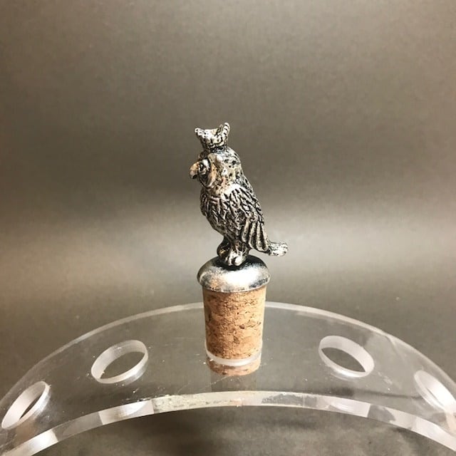 Alessandro Castellani シルバーワインキャップ フクロウの王様 | アン