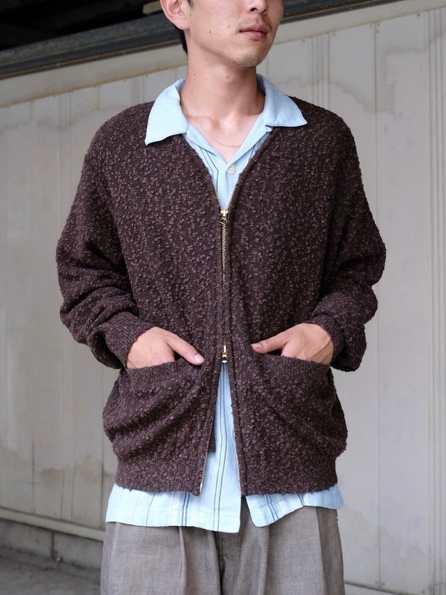 【STEAF】 STONE WALL CARDIGAN