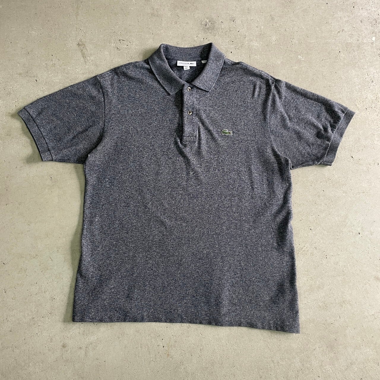 LACOSTE ラコステ ポロシャツ メンズL相当 古着 ワンポイントロゴ