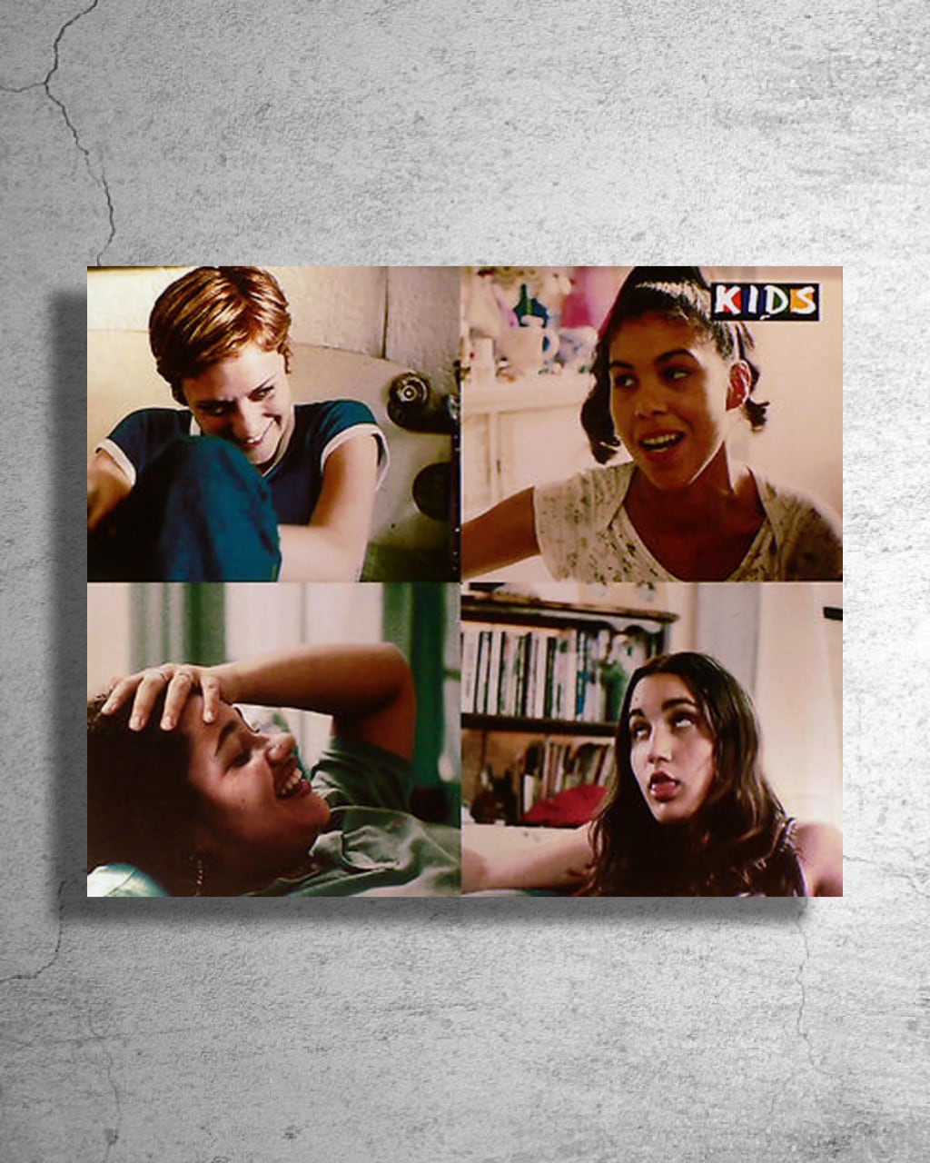 ラリー・クラーク監督映画『KIDS』ドイツ上映時の告知ポスター