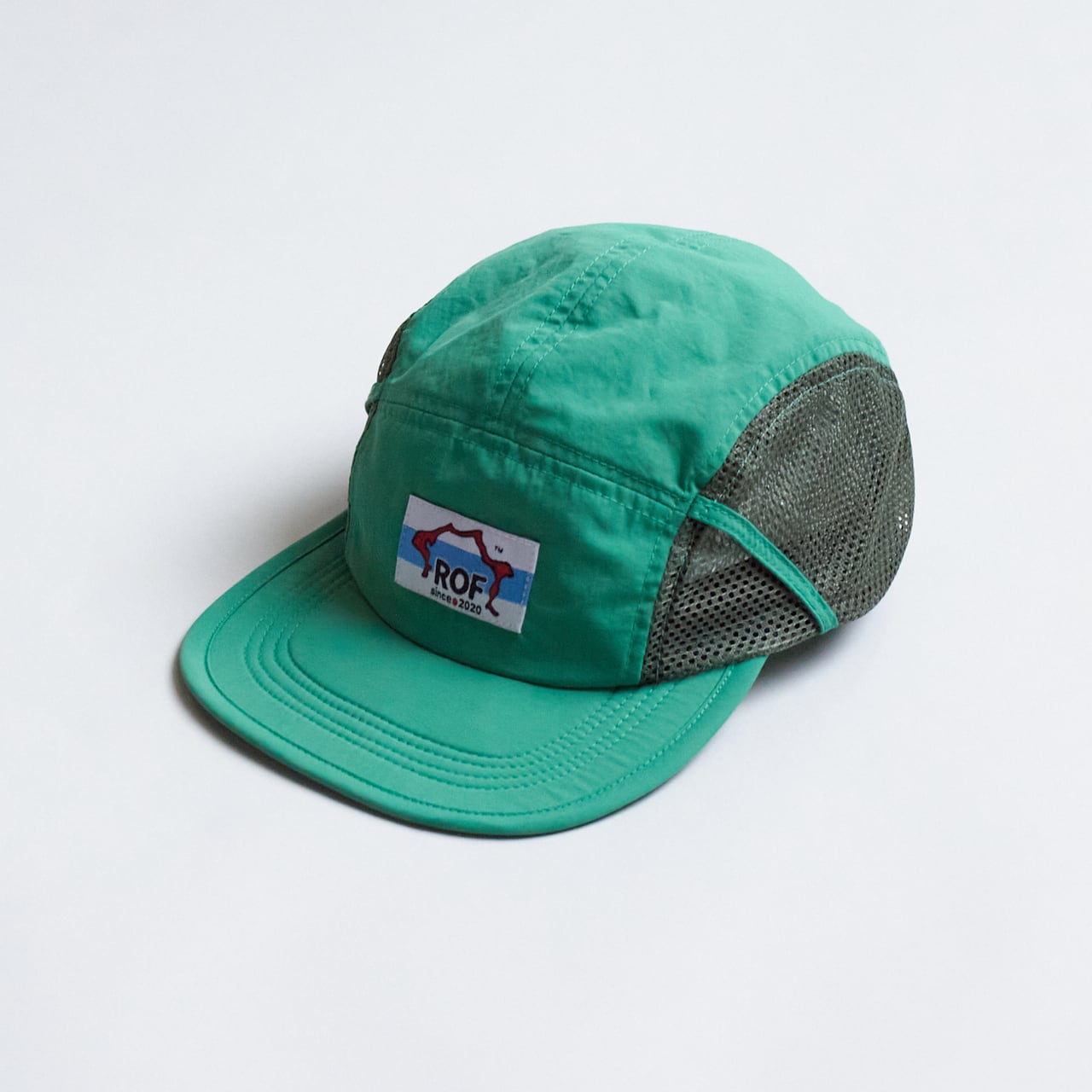 ROF|UV Cut 5Panel UL Cap グリーン(ユーブイカット ファイブパネル ULキャップ)