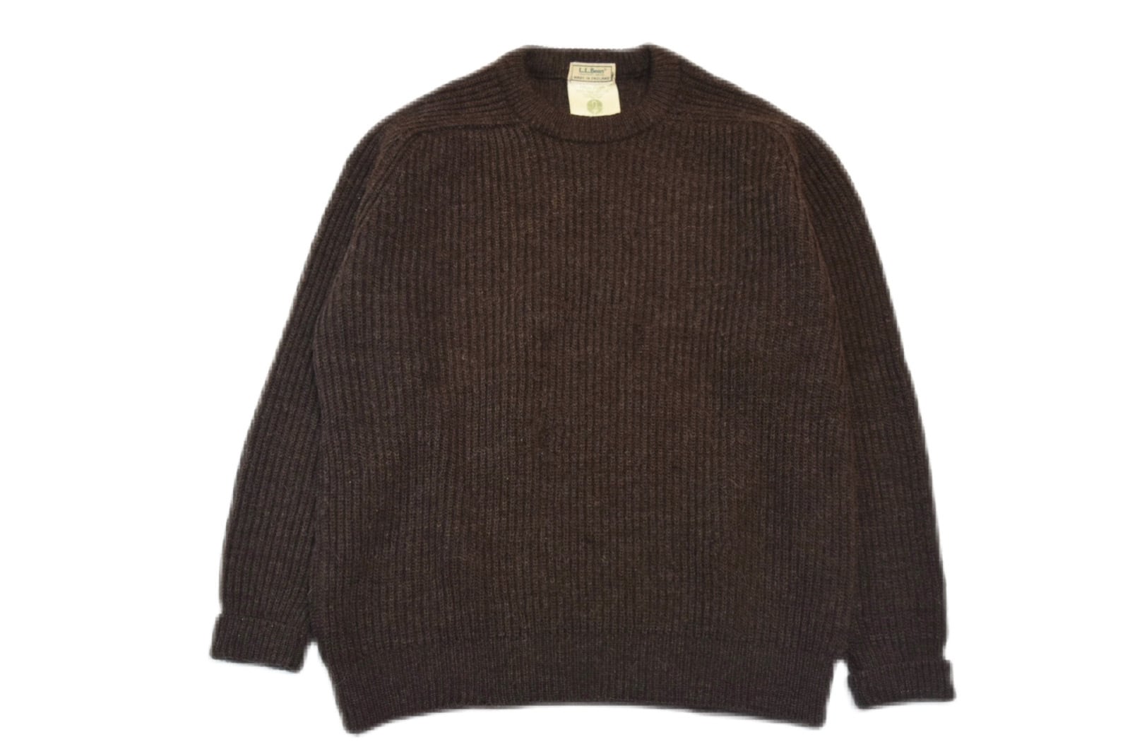 USED 80s L.L.Bean Wool sweater -Large 01889