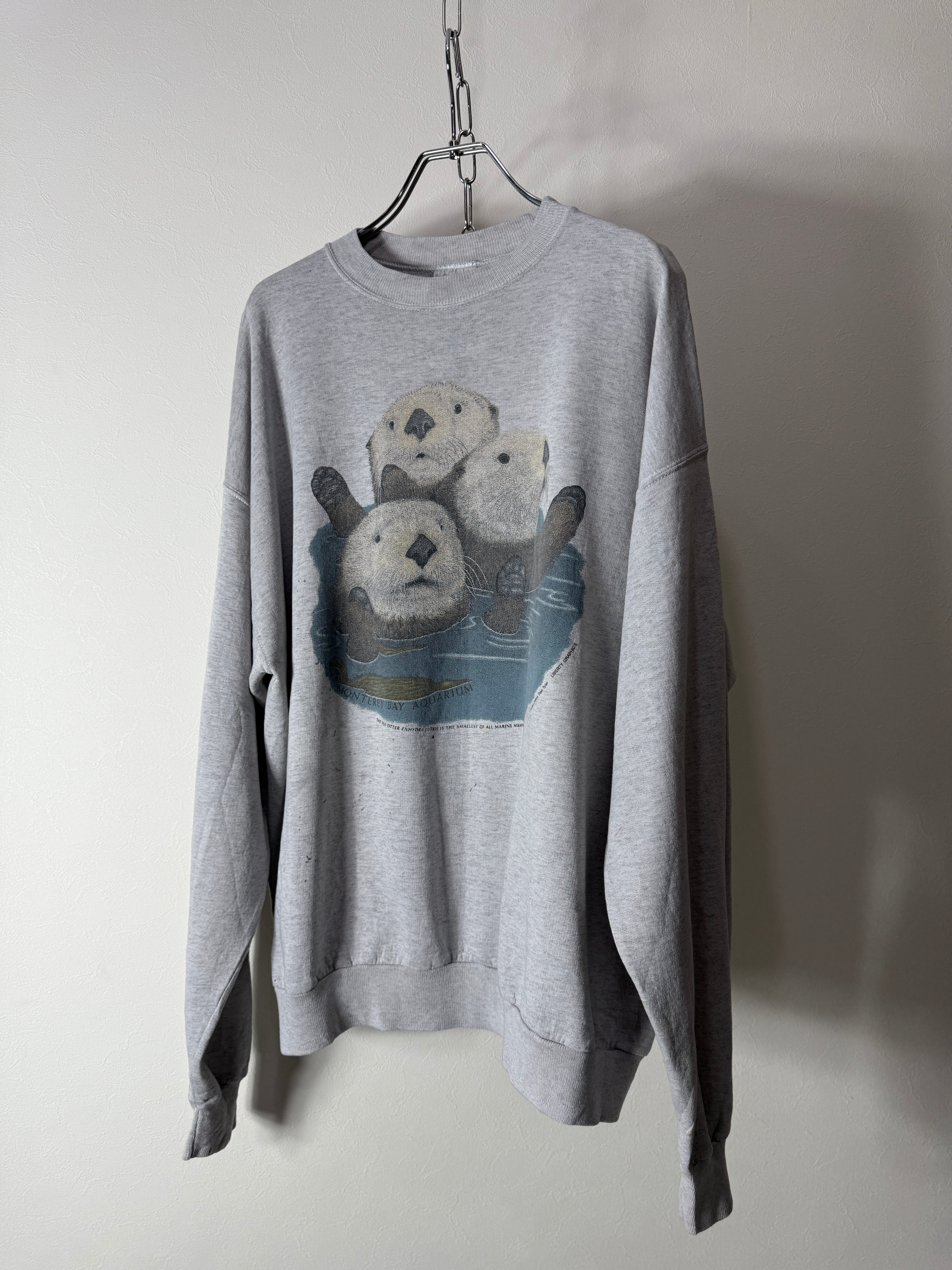 90’s USA made “MONTEREY BAY AQUARIUM” sweat shirt