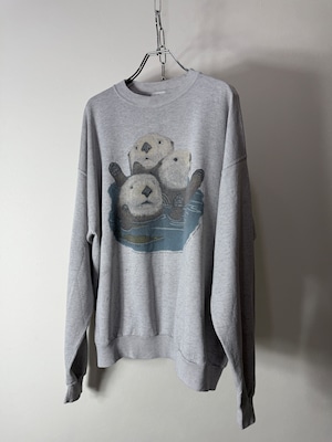90’s USA made “MONTEREY BAY AQUARIUM” sweat shirt