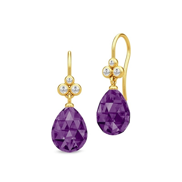 JULIE SANDLAU AFRODITE BLOSSOM DROP EARRING ATO