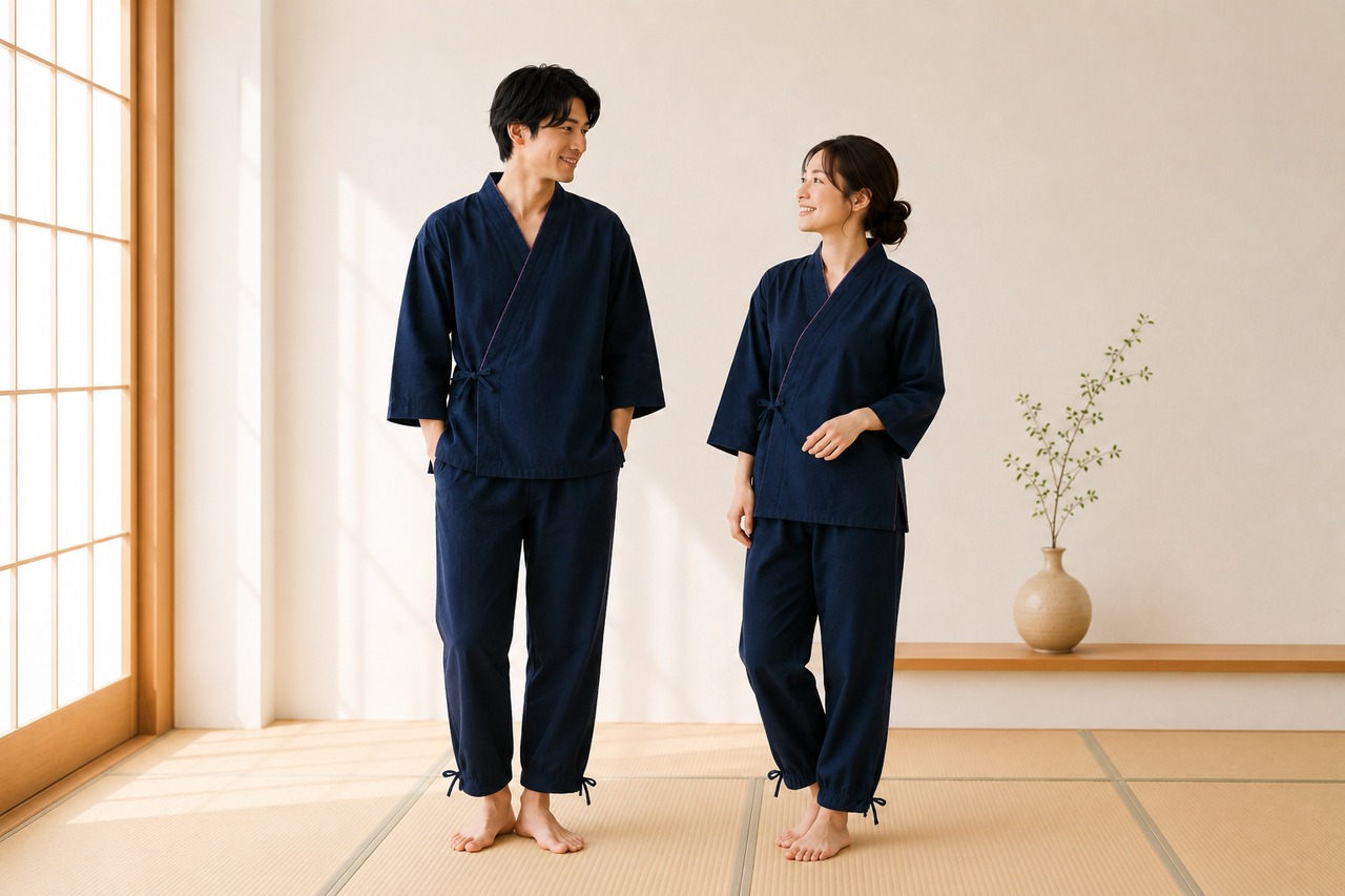 【上質なリラックス】KOURAKUEN Wear／作務衣