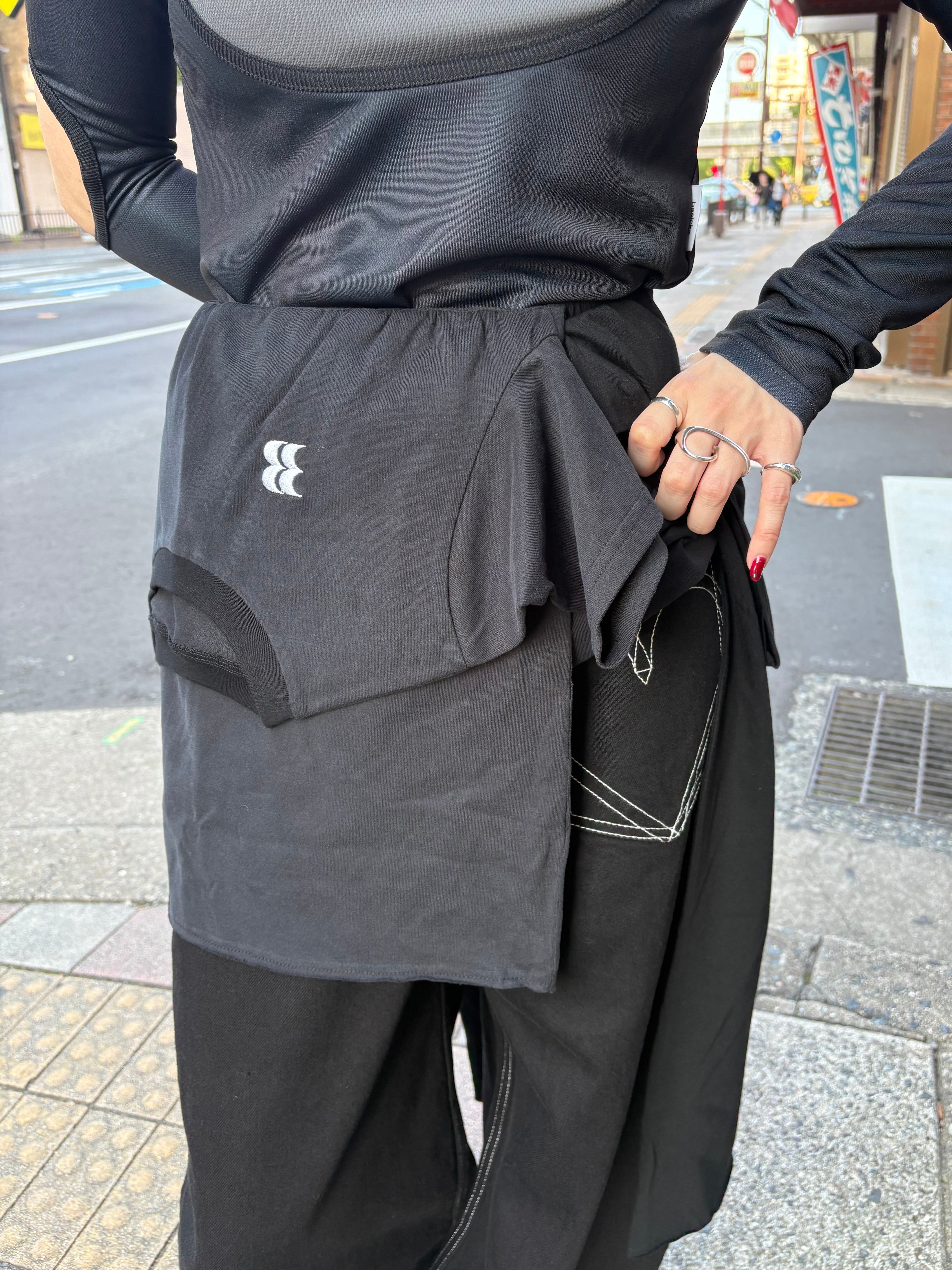 25AW】Mame Kurogouchi マメ クロゴウチ / Velour Jersey Top