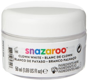 【新着特価】snazaroo フェイスペイント クラウン ホワイト 50ml Medium 1198200
