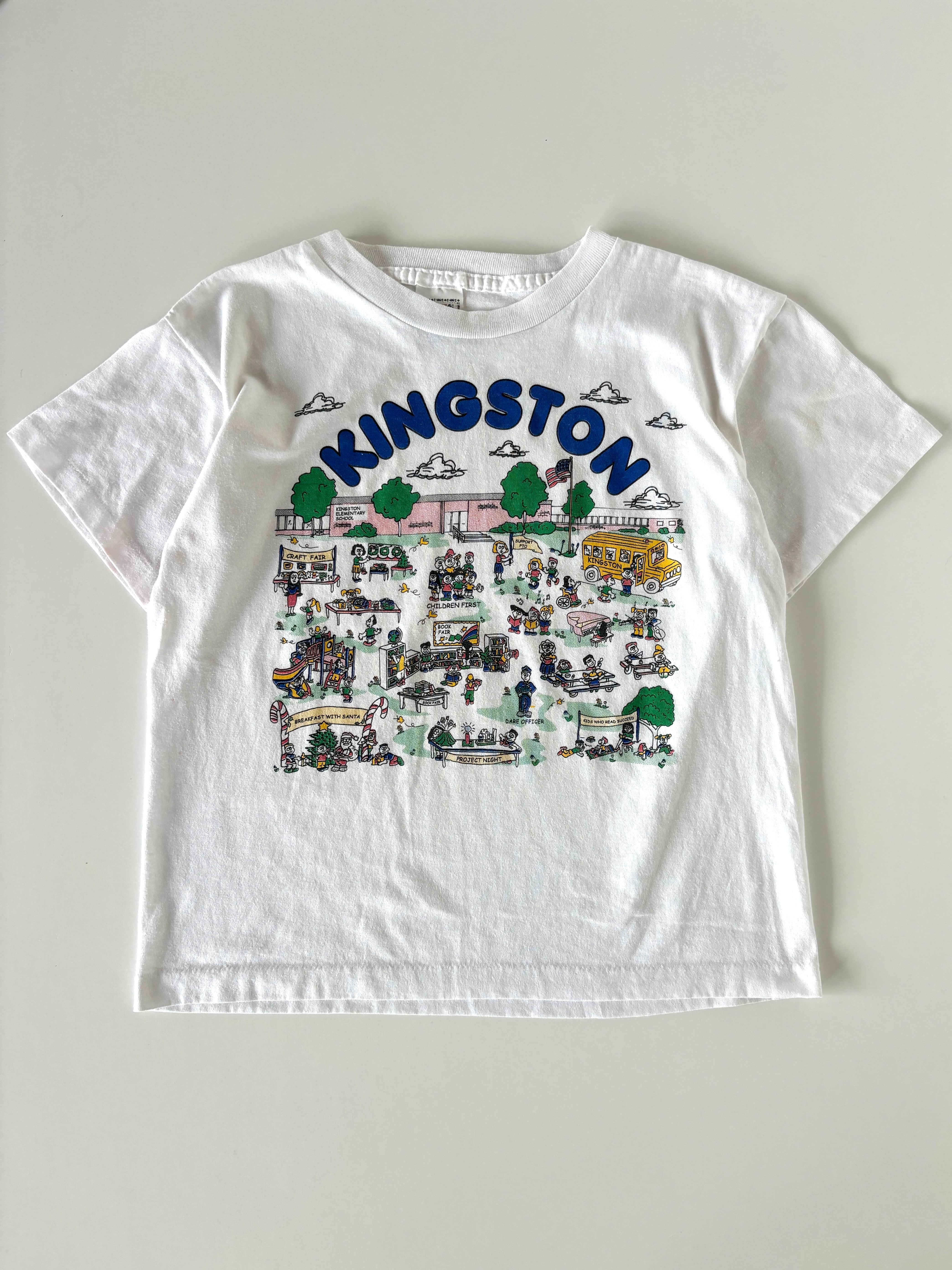【7-9T相当・vintage】USA製 KINGSTON tee