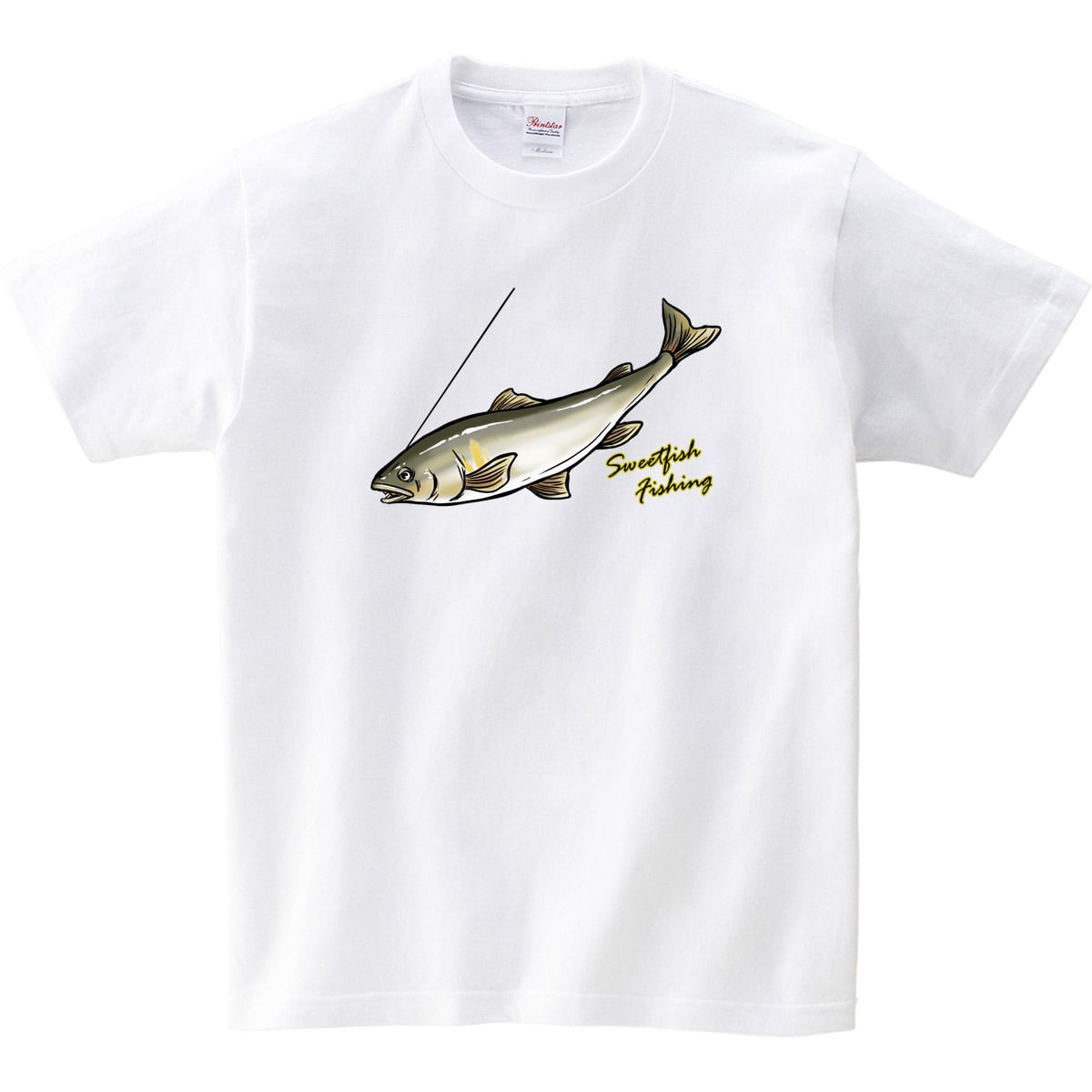 鮎 アユ 友釣り Tシャツ rf20 渓流釣り フィッシング 釣り好き 釣り人