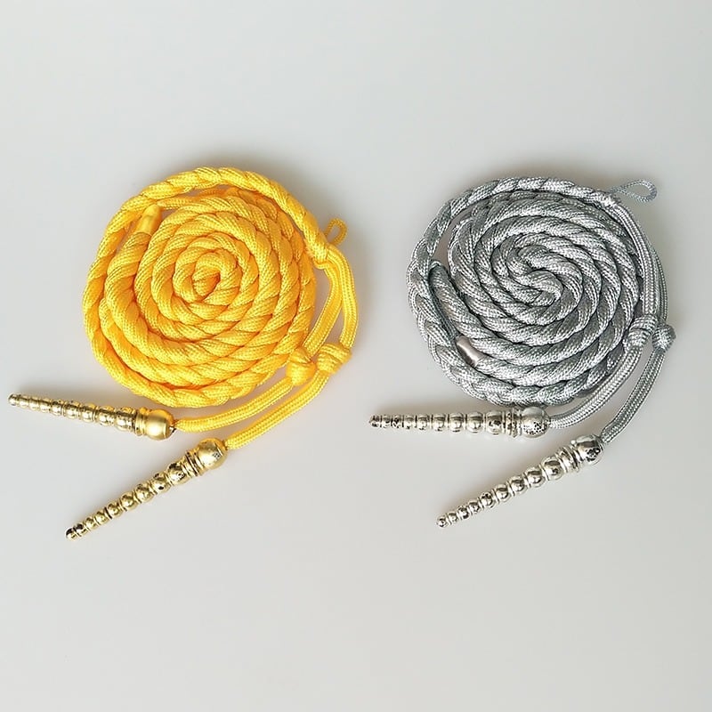 送料無料】 消防 儀礼服用 飾緒 (レニヤード) 肩章 階級章 礼装