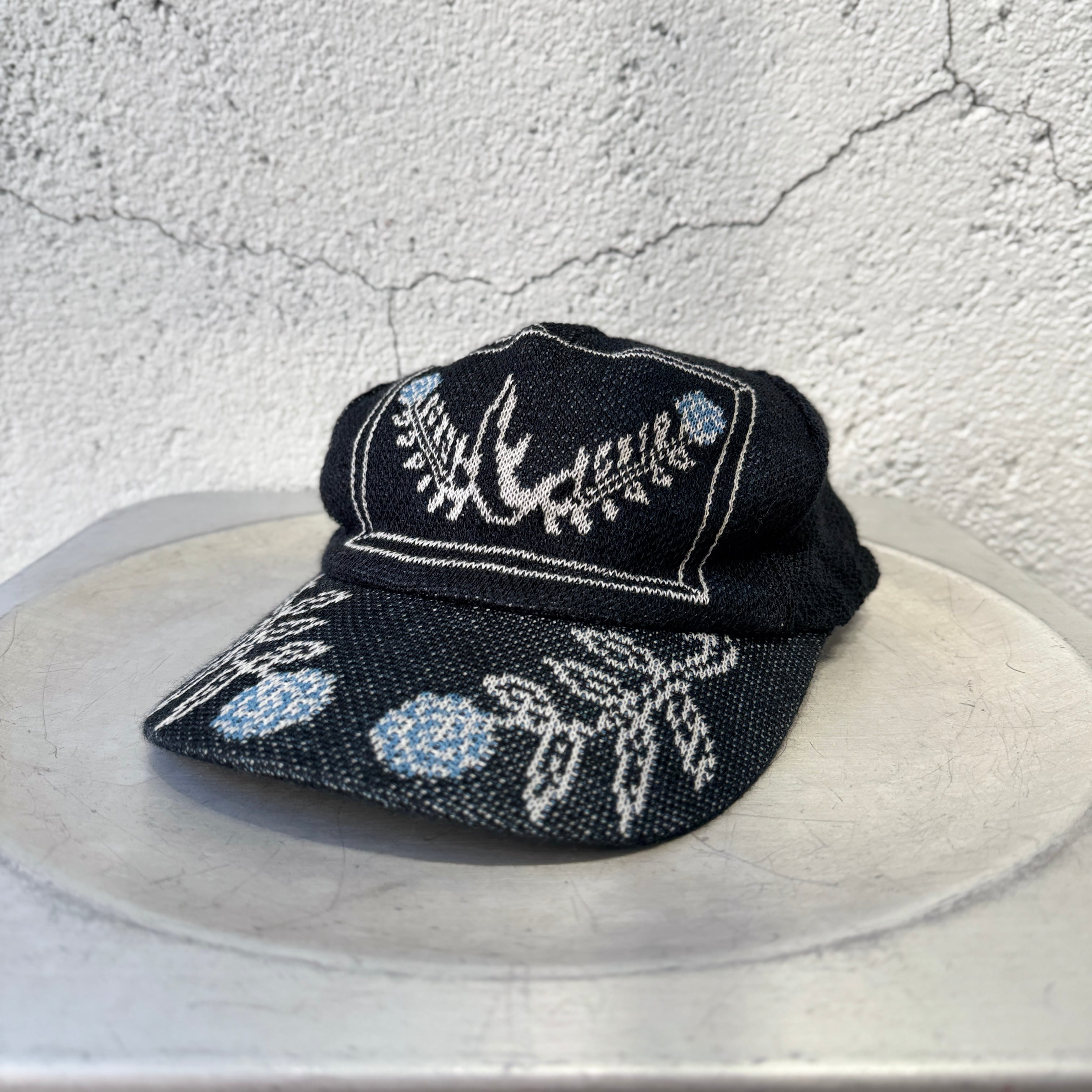 SHINYAKOZUKA / ELUSIVE KNIT CAP WITH KIJIMA TAKAYUKI / MIDNIGHT