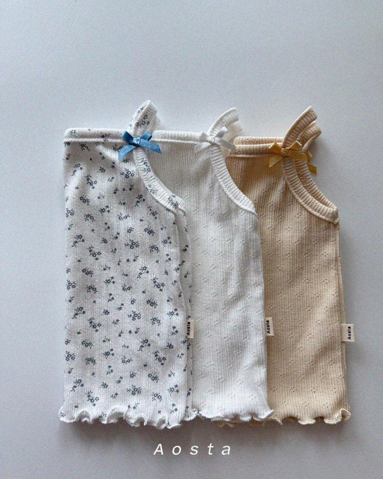 【送料無料/取寄/韓国直送】Aosta 26/SM カメリアキャミソール｜夏服｜韓国子供服