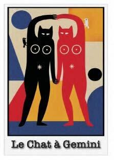 George Bayer "Gemini and Le Chat" 1/3