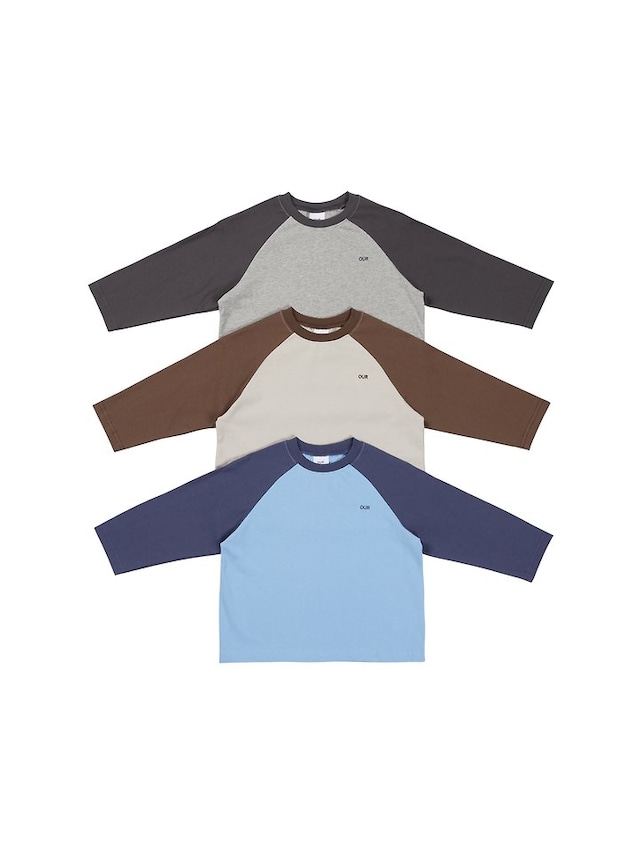 【取寄】our|season raglan tee|シーズンラグランT|S-JXL|kids&jr|26 autumn