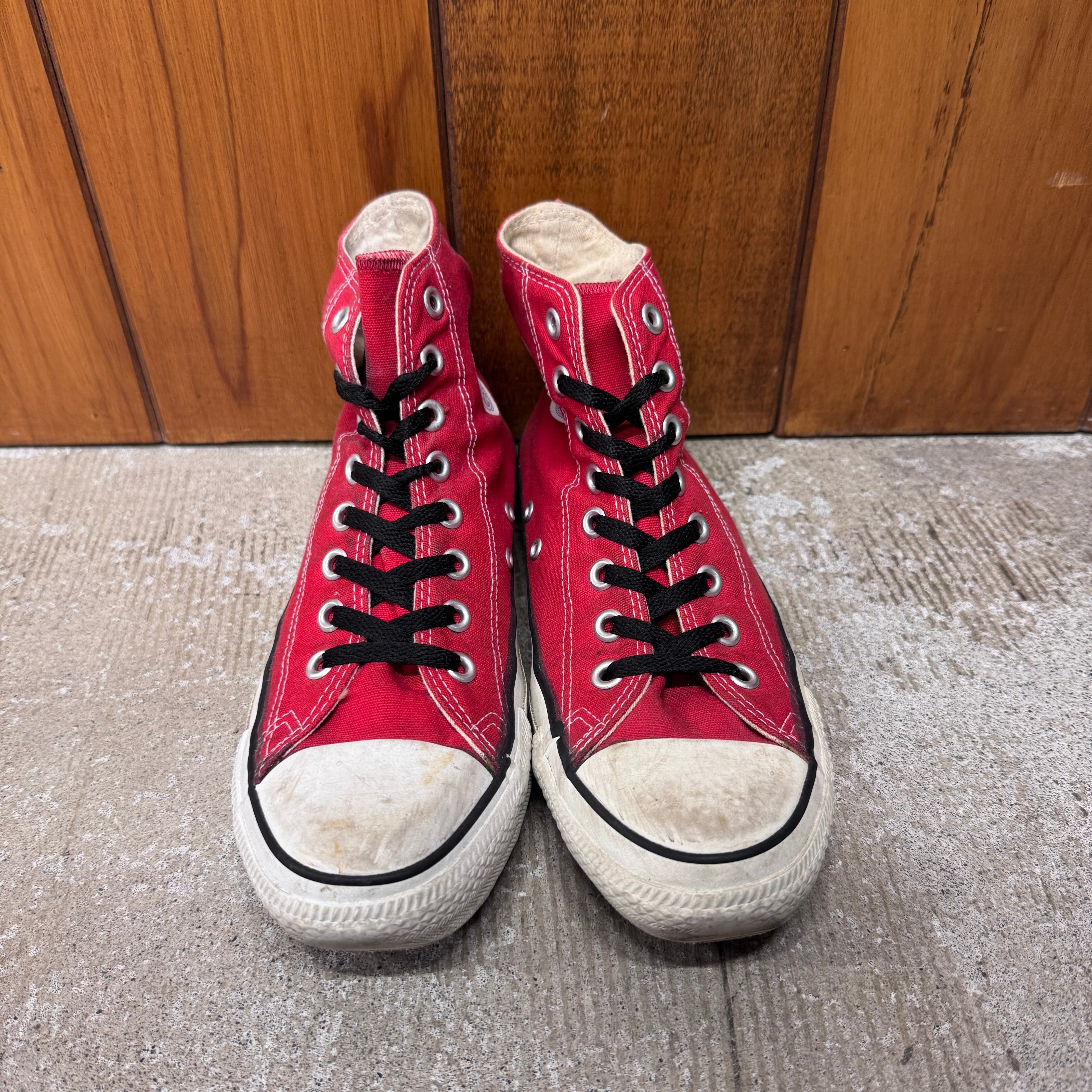 Ⓚ1990s CONVERSE ALL STAR HI SNEAKER RED | safarionline
