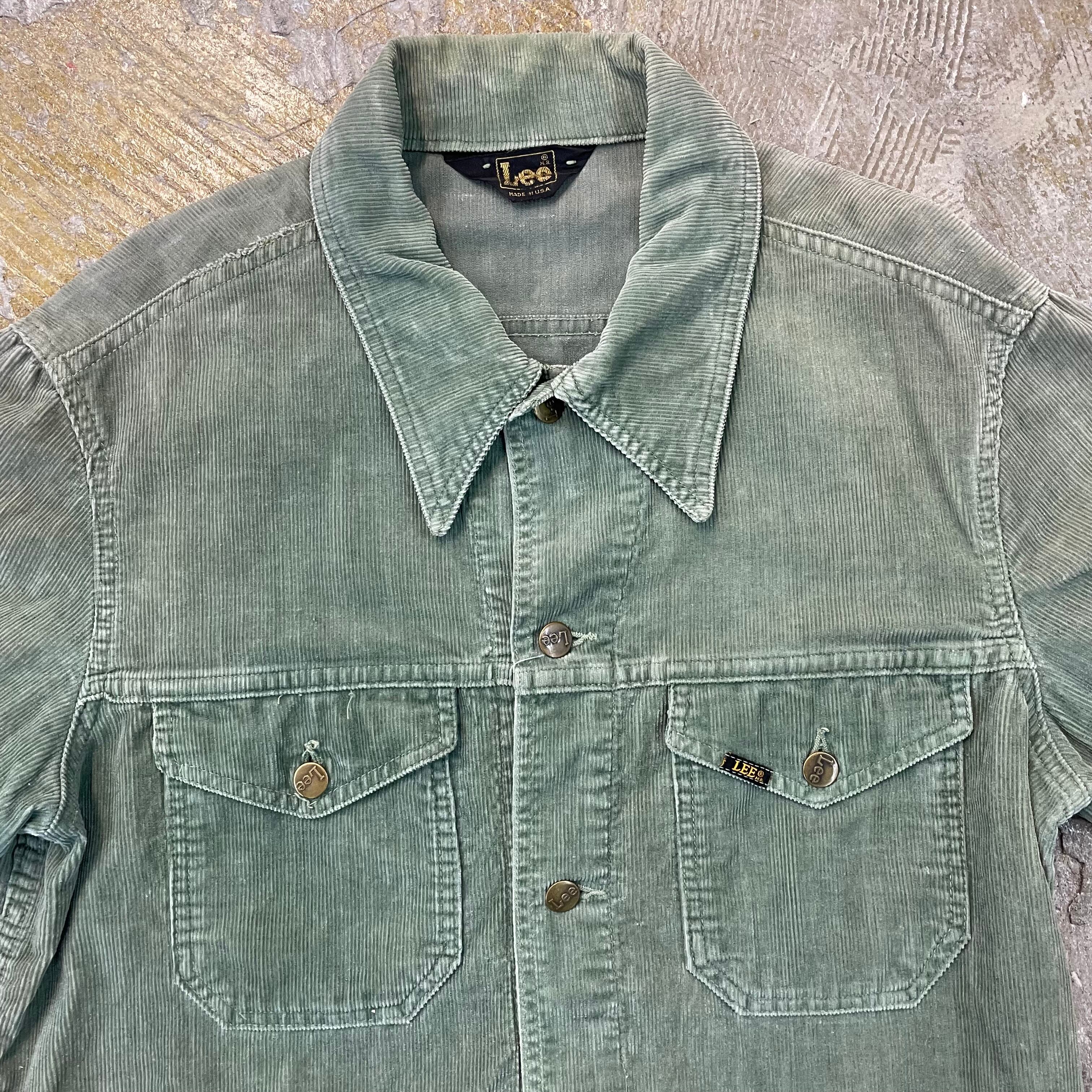70s LEE トラッカージャケット　コーデュロイ 70s Lee （リー）コーデュロイ・トラッカージャケット | used&vintage