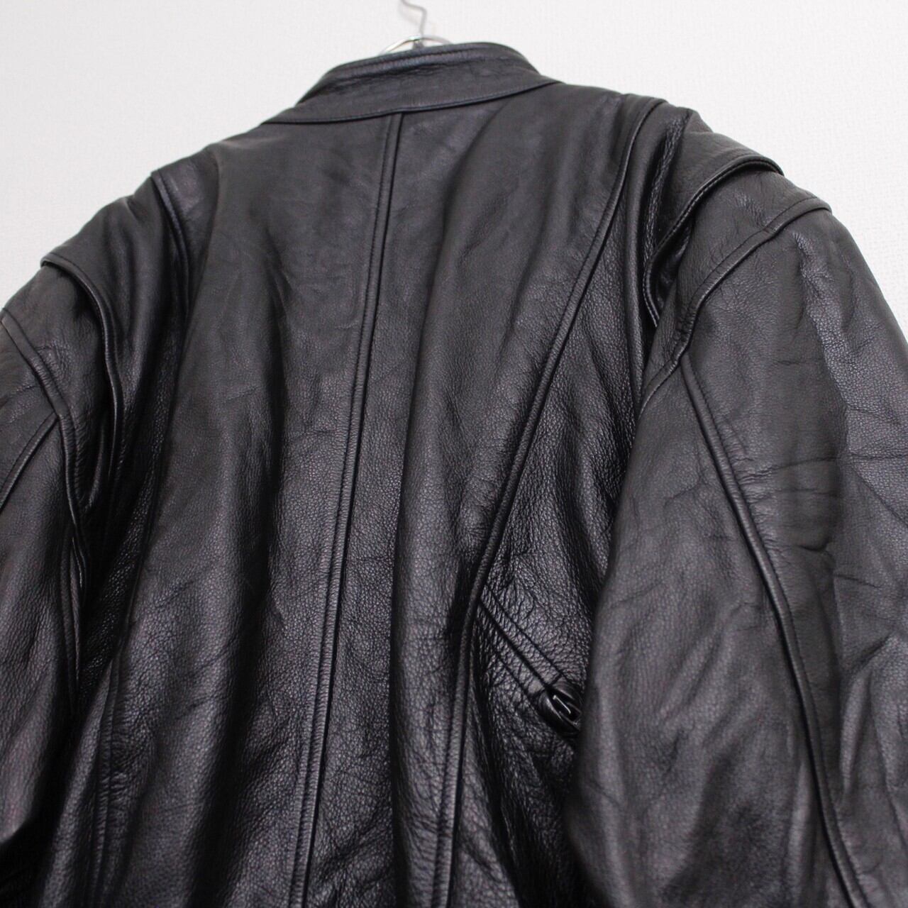 Caka act2】Special Zip Design Vintage Leather Jacket | Caka(カカ