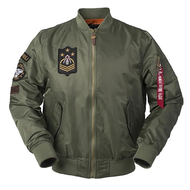 70s MA-1 Flight Jacket Orange Liner 70年代 フライトジャケット