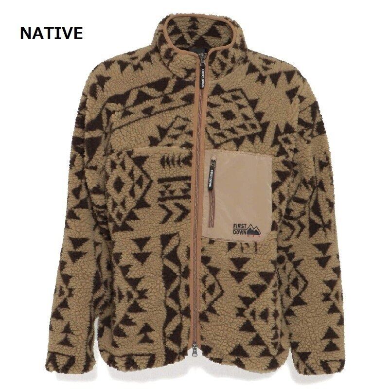 FIRST DOWN ファーストダウン ボアブルゾン アウター メンズ