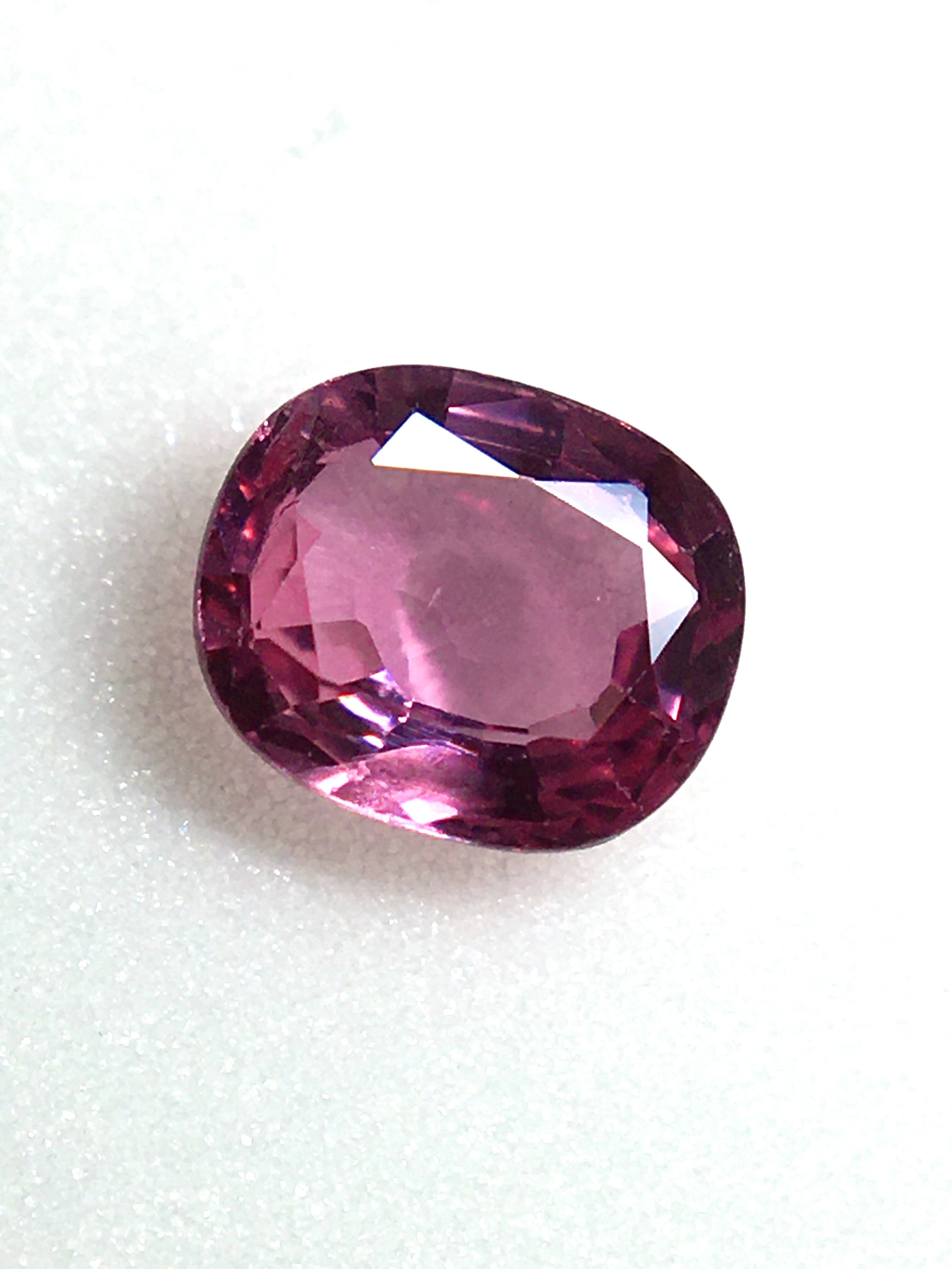 月曜限定再値下【13.9ct大粒パパラチア】高発色高透明度✨希少ルース✨鑑別書付 マダガスカル産パパラチアサファイア ルース 1.24ct【品質保証書