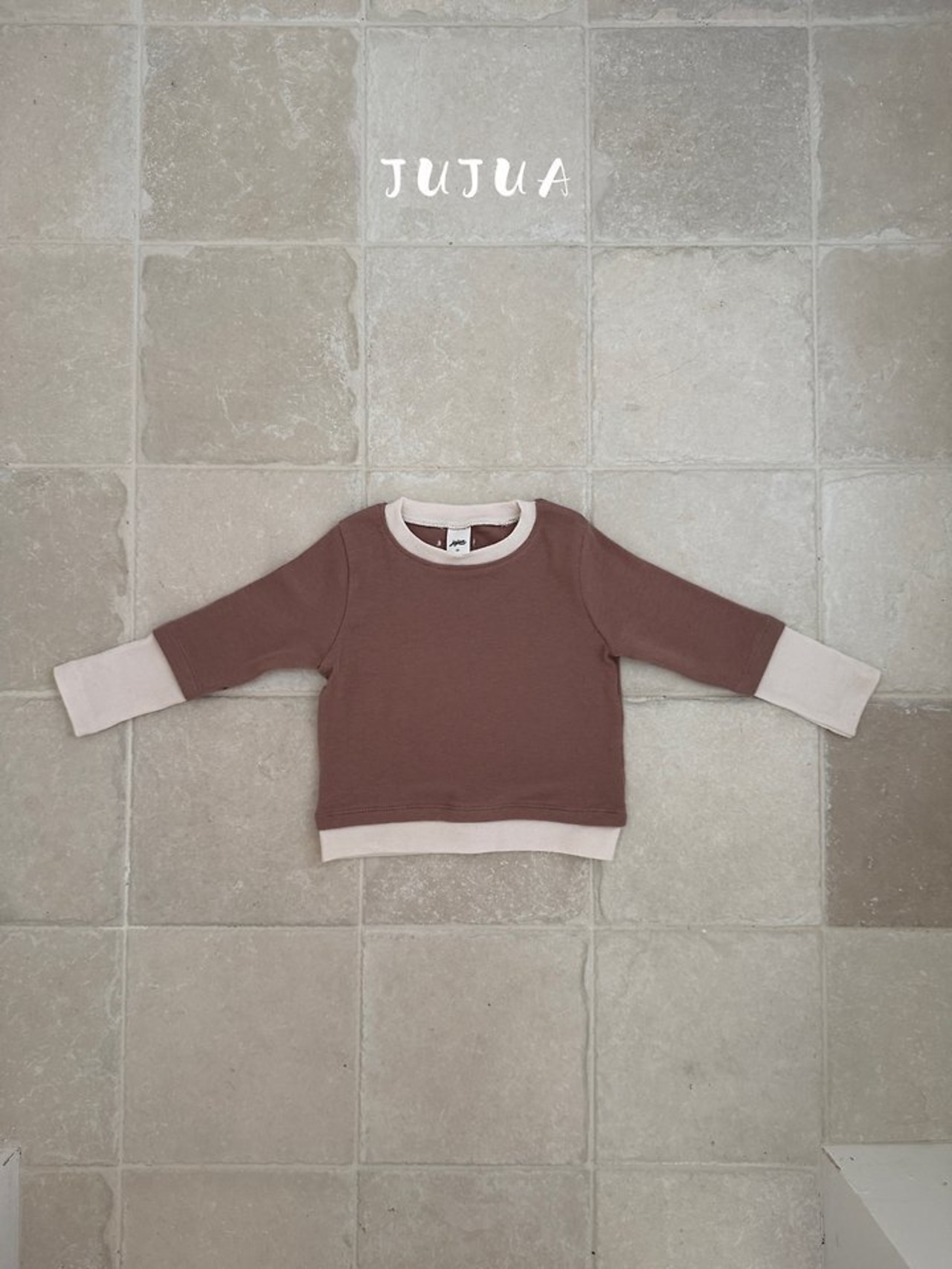 韓国子供服 / JUJUA / 26Autumn / レイヤード Tシャツ / 秋服 *XS~XL*