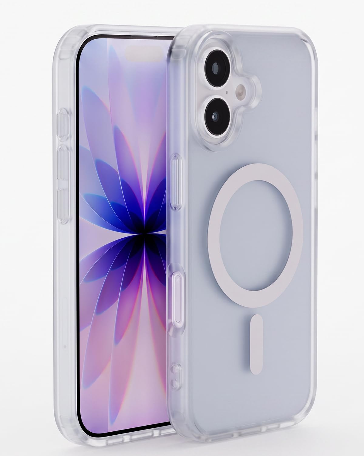 BLBL iPhone 17用 マグネットマットケース (フロストクリア)