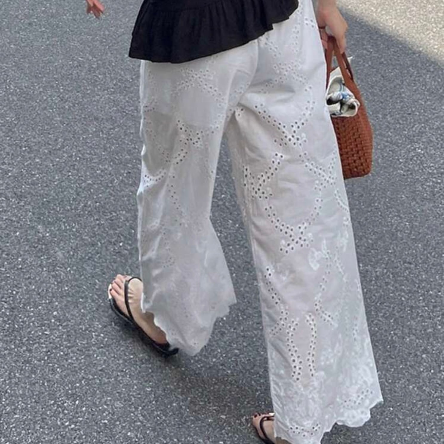 大人気レースパンツ