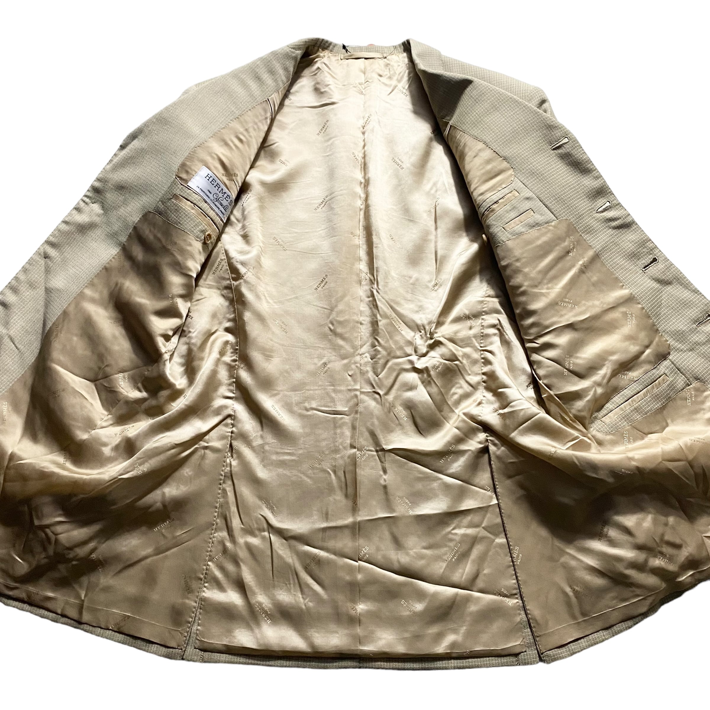 vintage HERMES × CIFONELLI suits set-up | NOIR ONLINE